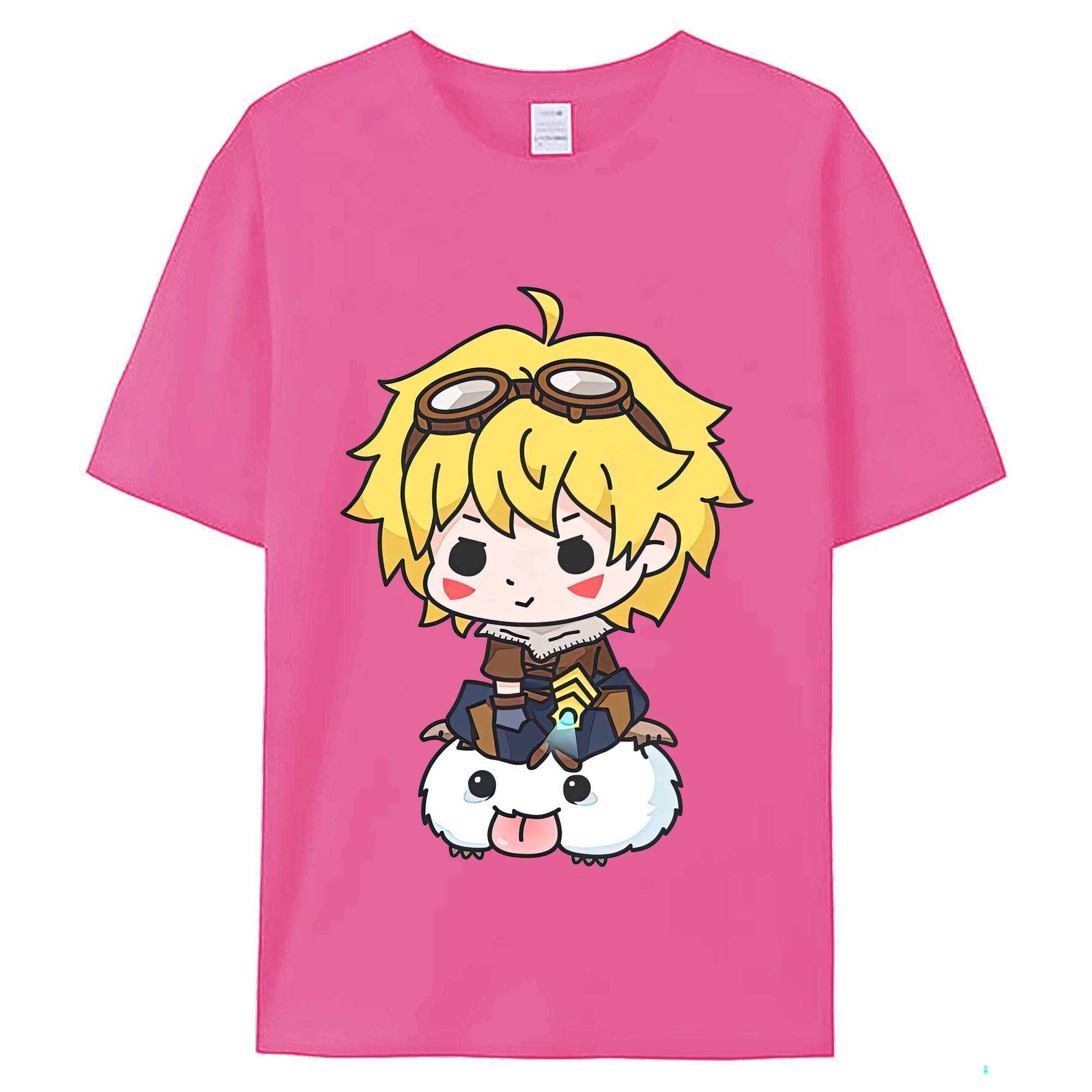 （画像用） リーグ・オブ・レジェンド League of Legends LOL レディースカジュアルプリントTシャツ（綿100％）